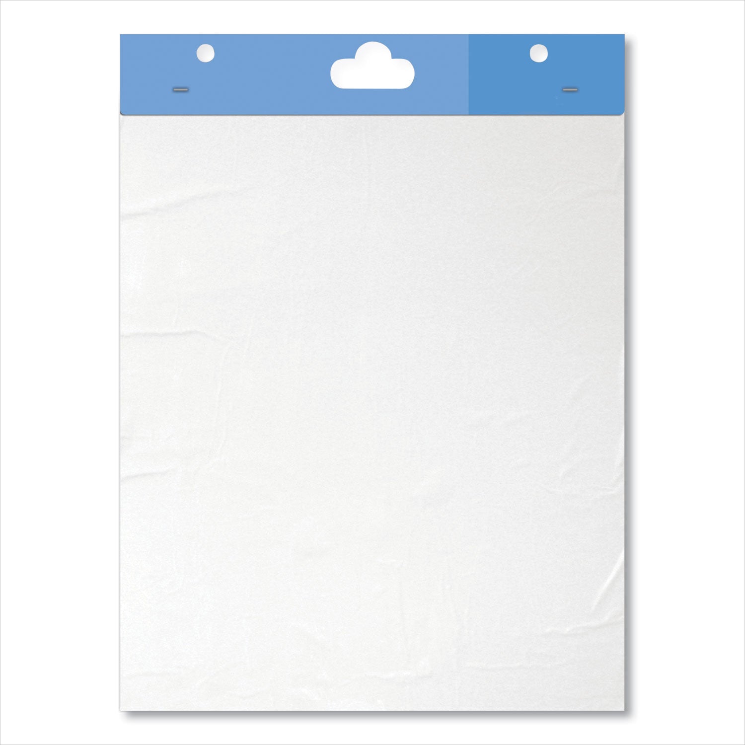 National® Write On-Cling On Easel Pad, Unruled, 27 x 34, White, 35 Sheets