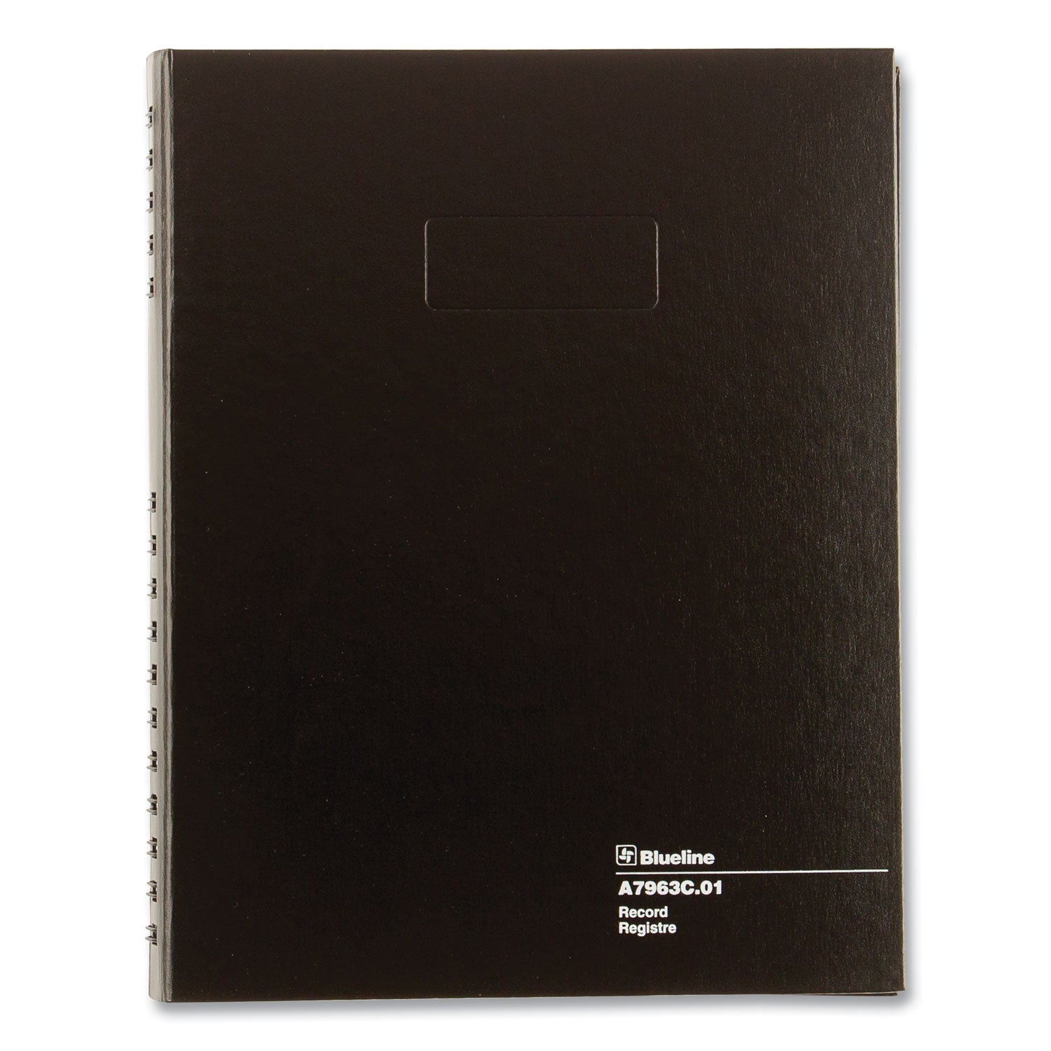 Blueline® AccountPro Records Register Book, Black Cover, 9.5 x 6 Sheets, 300 Sheets/Book