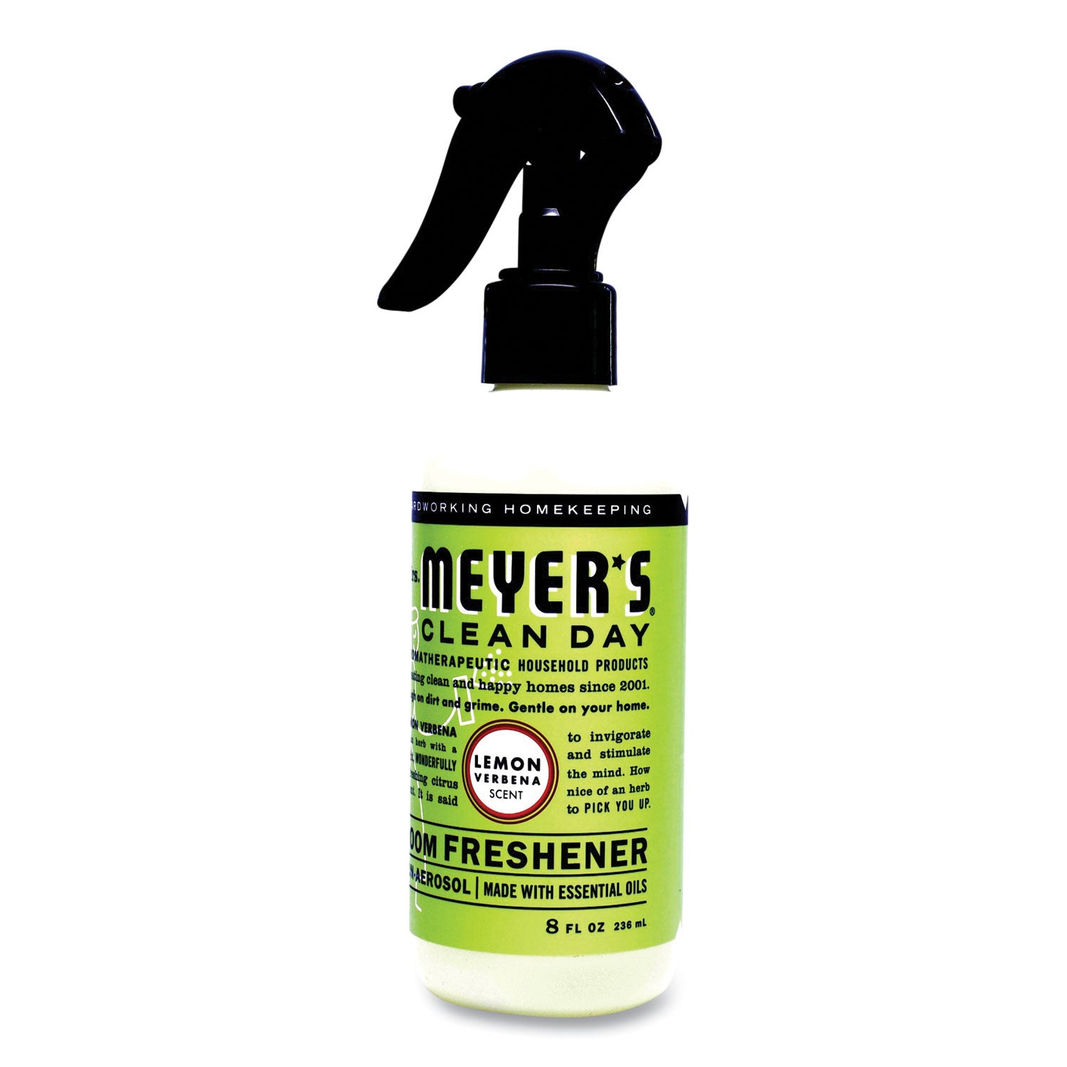 Mrs. Meyer's® Clean Day Room Freshener, Lemon Verbena, 8 oz, Non-Aerosol Spray