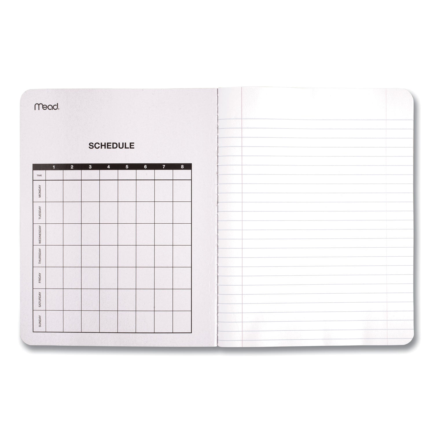 Mead® Square Deal Composition Book, Medium/College Rule, Black Cover, (100) 9.75 x 7.5 Sheets