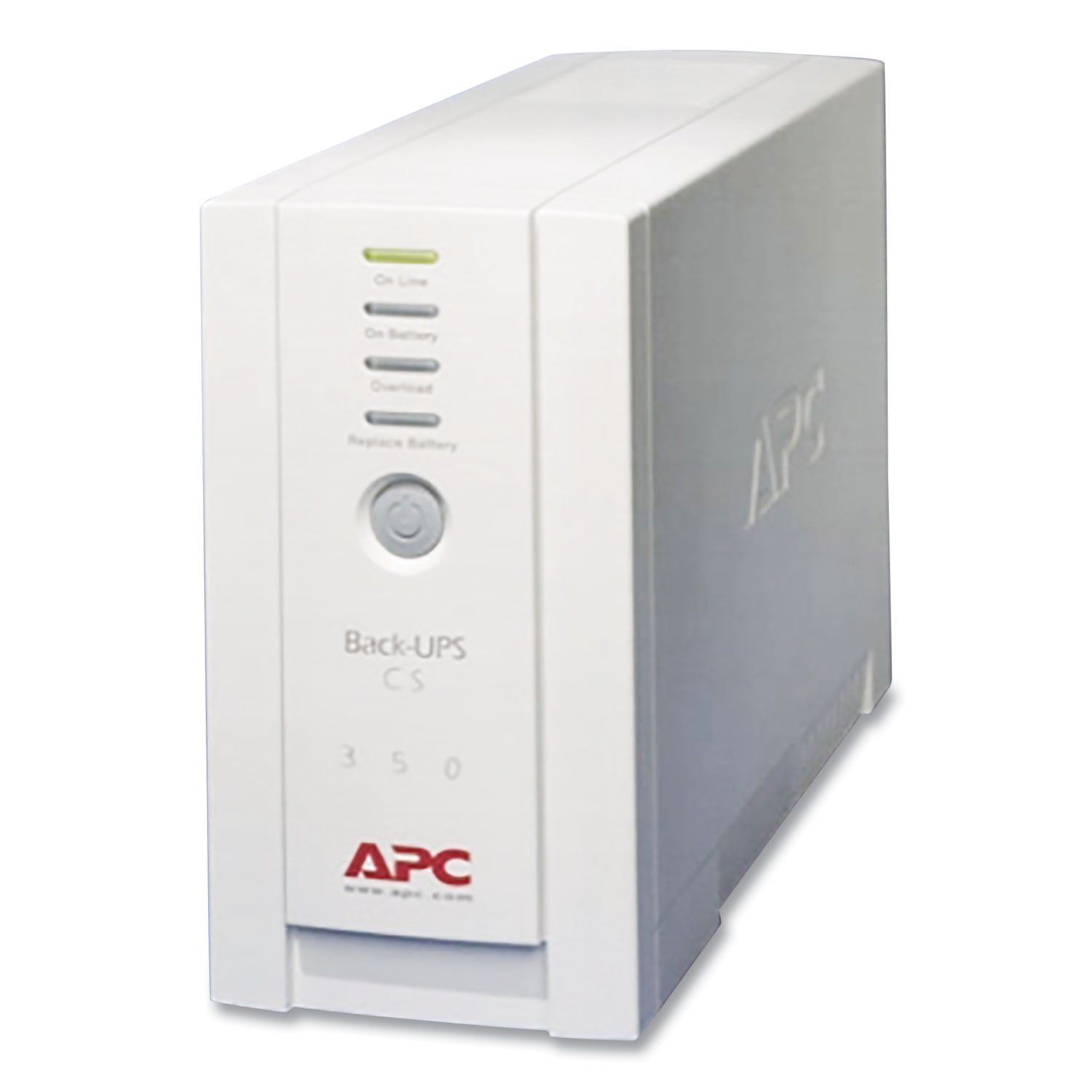 BK350 Back-UPS CS Battery Backup System, 6 Outlets, 350 VA, 1,020 J