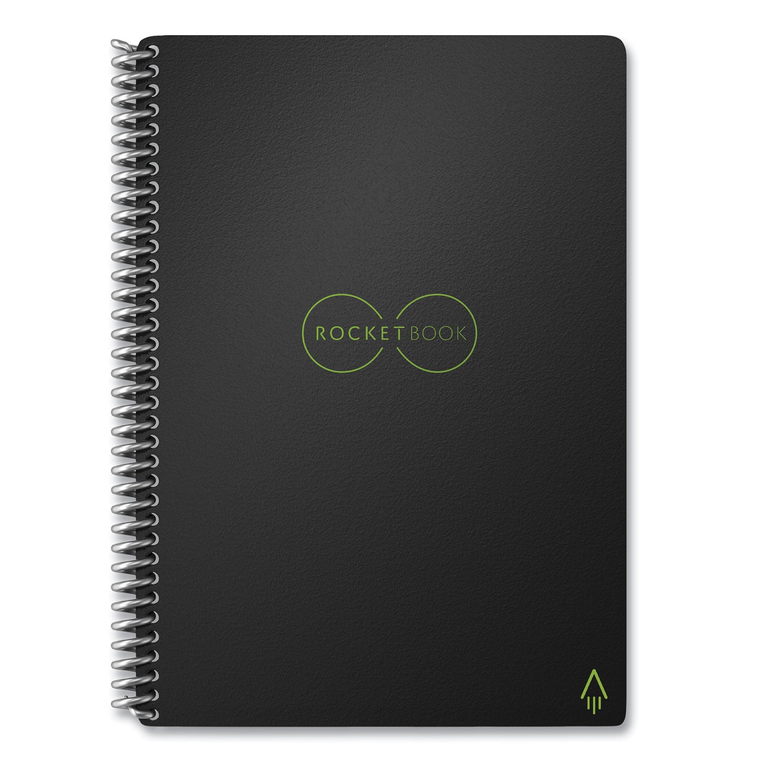 Rocketbook Core Smart Notebook, Dotted Rule, Black Cover, (18) 8.8 x 6 Sheets