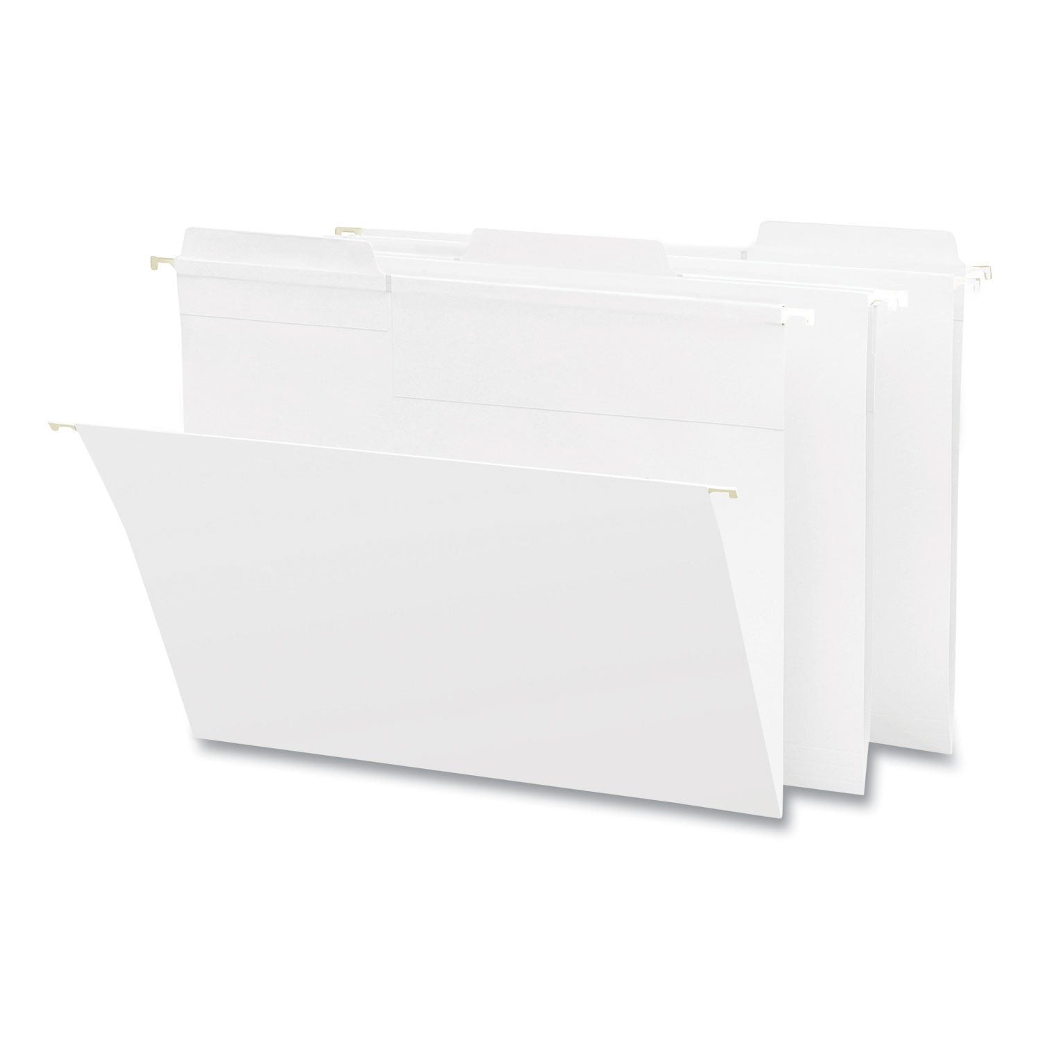 Smead™ FasTab Hanging Folders, Letter Size, 1/3-Cut Tabs, White, 20/Box