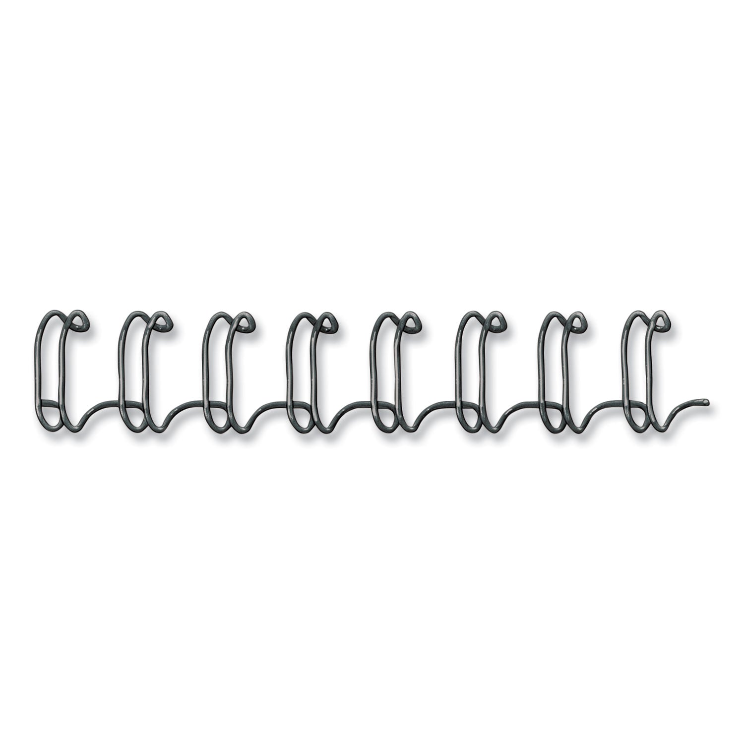 Fellowes® Wire Bindings, 3/8" Diameter, 80 Sheet Capacity, Black, 25/Pack