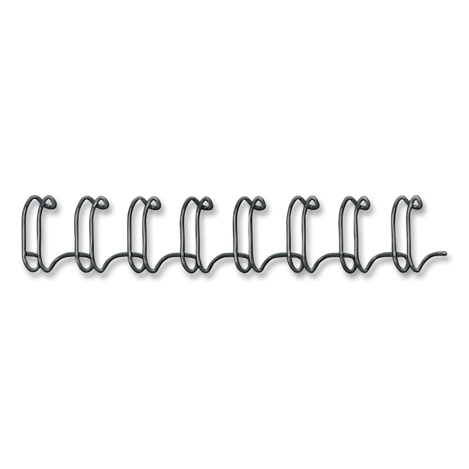 Fellowes® Wire Bindings, 1/2" Diameter, 100 Sheet Capacity, Black, 25/Pack