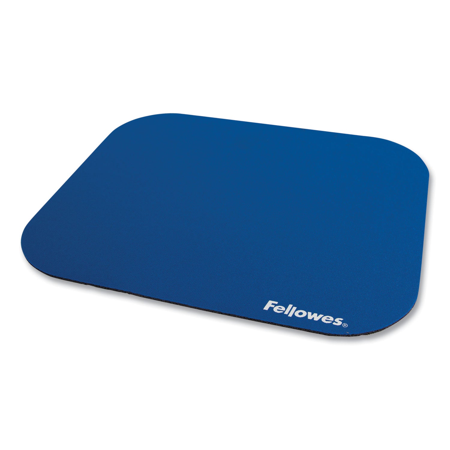 Fellowes® Polyester Mouse Pad, 9 x 8, Blue