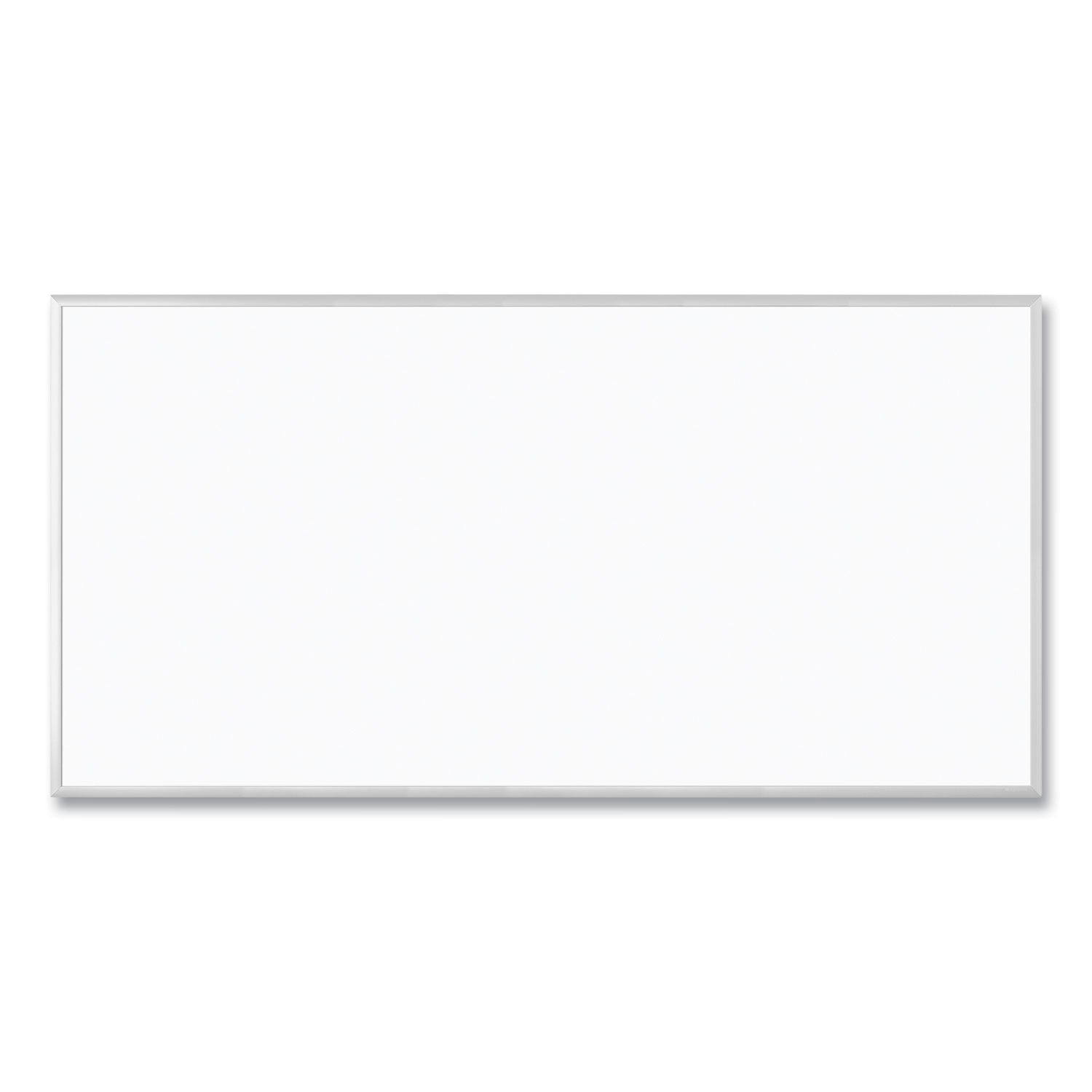 U Brands Magnetic Dry Erase Board with Aluminum Frame, 95 x 47, White Surface, Silver Frame