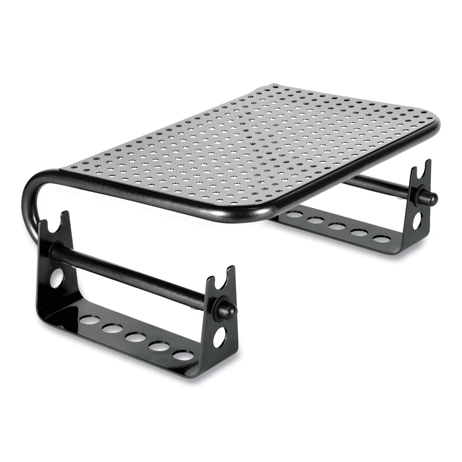 Allsop® Metal Art Monitor Stand Risers, 4.75 x 8.75 x 2.5, Black