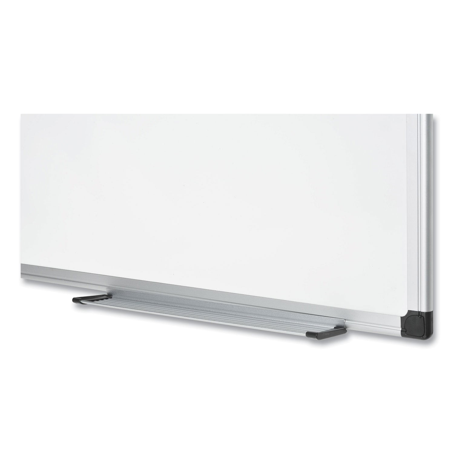 MasterVision® Porcelain Value Dry Erase Board, 36 x 48, White Surface, Silver Aluminum Frame