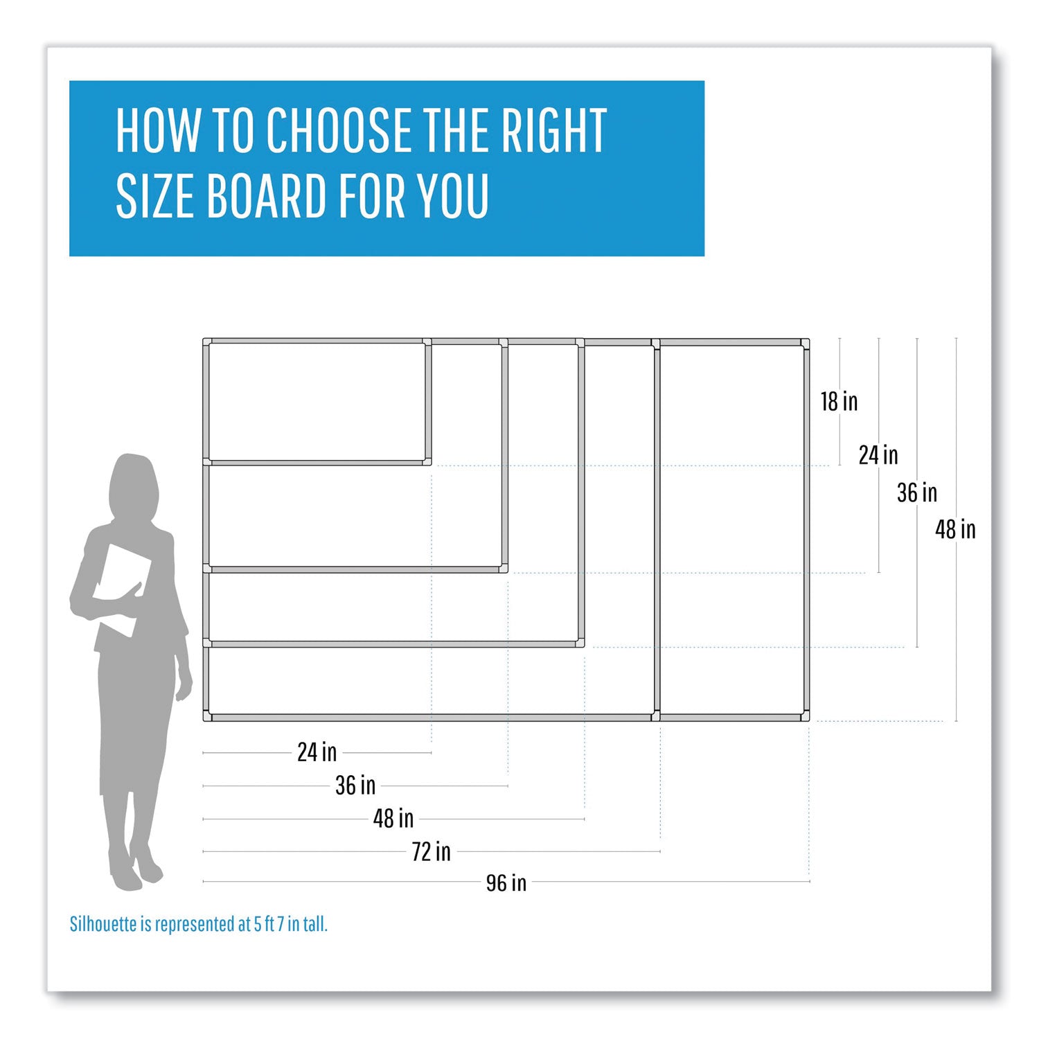 MasterVision® Ruled Magnetic Steel Dry Erase Planning Board, 48 x 36, White Surface, Silver Aluminum Frame