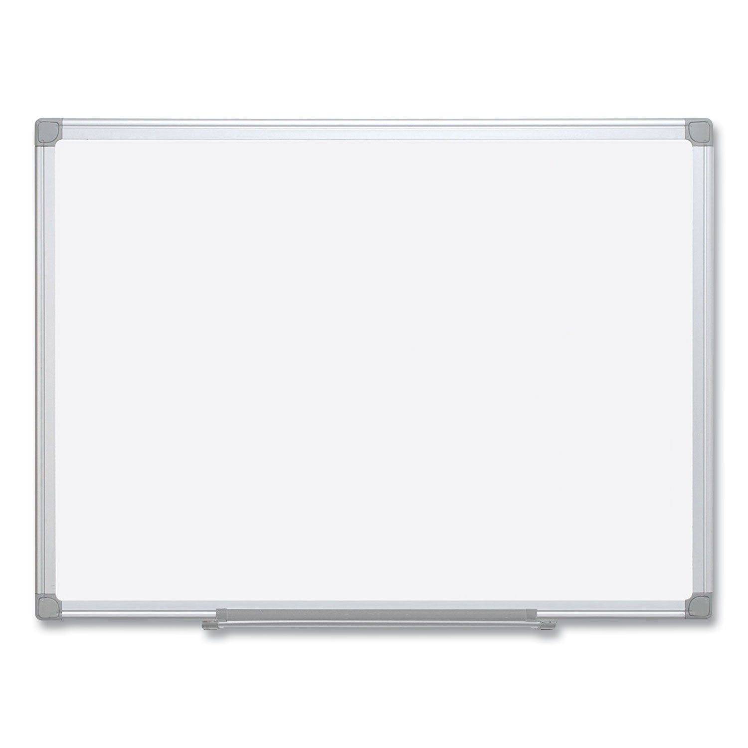 Earth Silver Easy Clean Dry Erase Boards, 96 x 48, White Surface, Silver Aluminum Frame