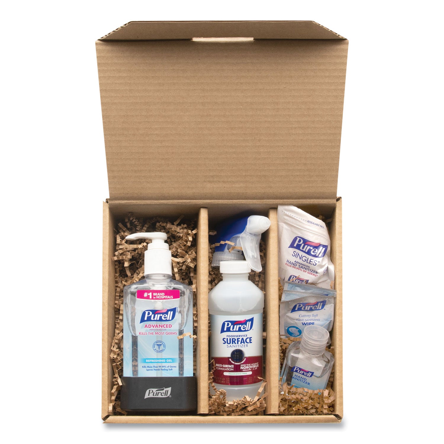 PURELL® Employee Care Kit, Hand and Surface Sanitizers, 6/Carton