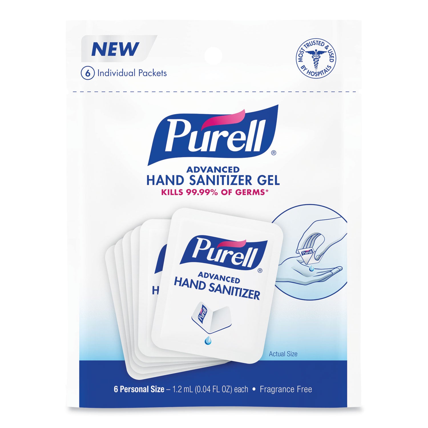 PURELL® Employee Care Kit, Hand and Surface Sanitizers, 6/Carton