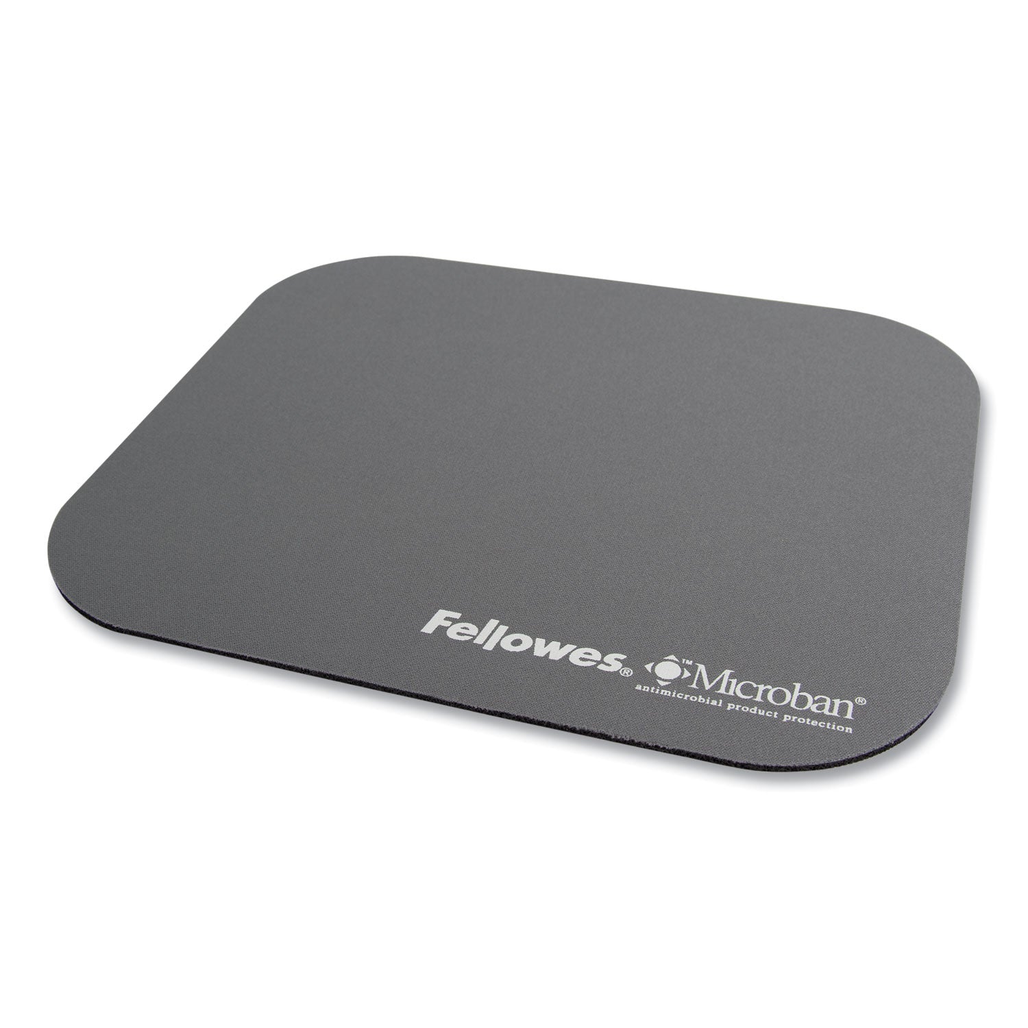 Fellowes® Mouse Pad with Microban Protection, 9 x 8, Graphite