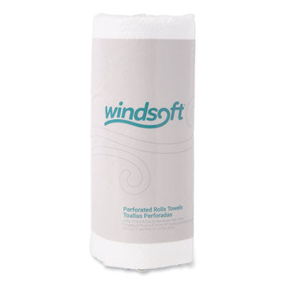 Windsoft® Kitchen Roll Towels, 2-Ply, 11 x 8.5, White, 85/Roll, 30 Rolls/Carton Flipcost Flipcost