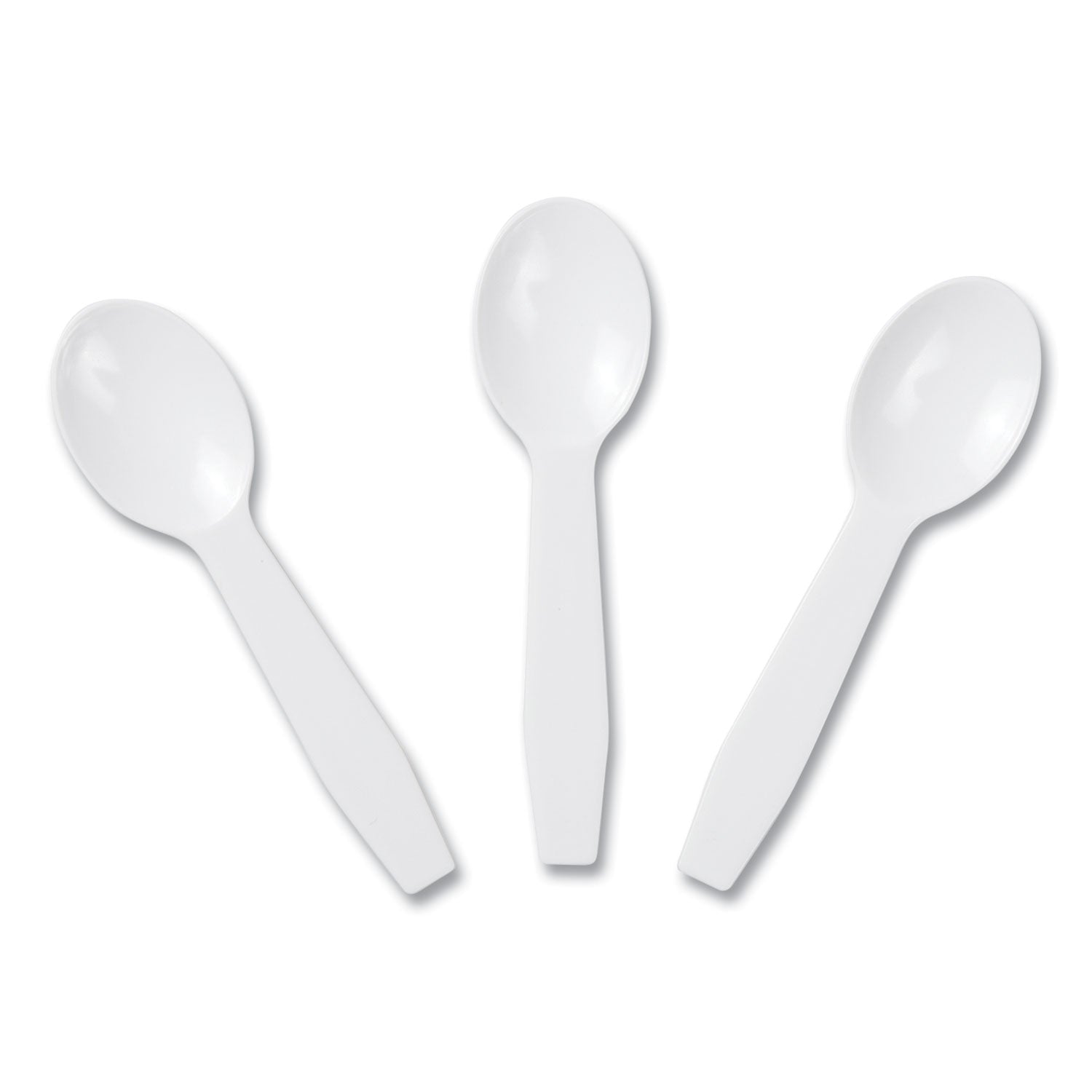 AmerCareRoyal® Polystyrene Taster Spoons, White, 3000/Carton