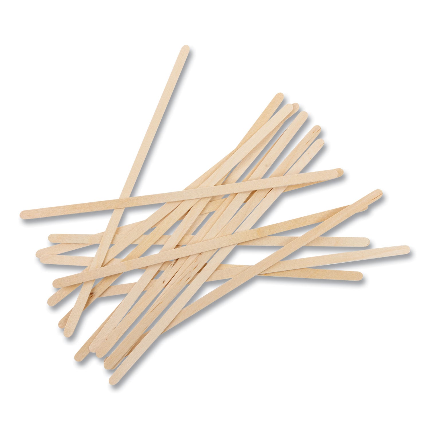 AmerCareRoyal® Wood Coffee Stirrers, 7.5" Long, 500/Box, 10 Boxes/Carton