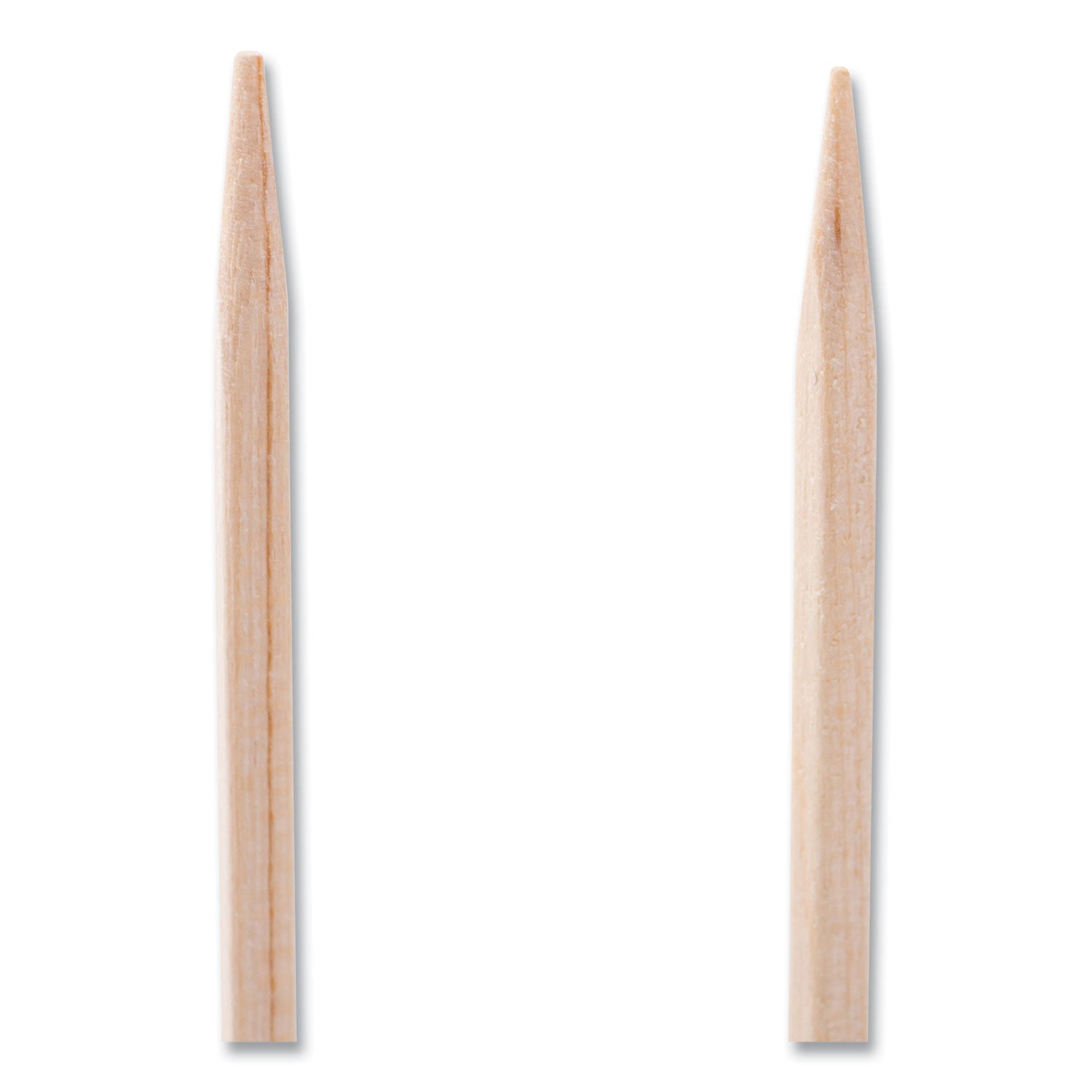 AmerCareRoyal® Square Wood Toothpicks, 2.75", Natural, 800/Box, 24 Boxes/Carton