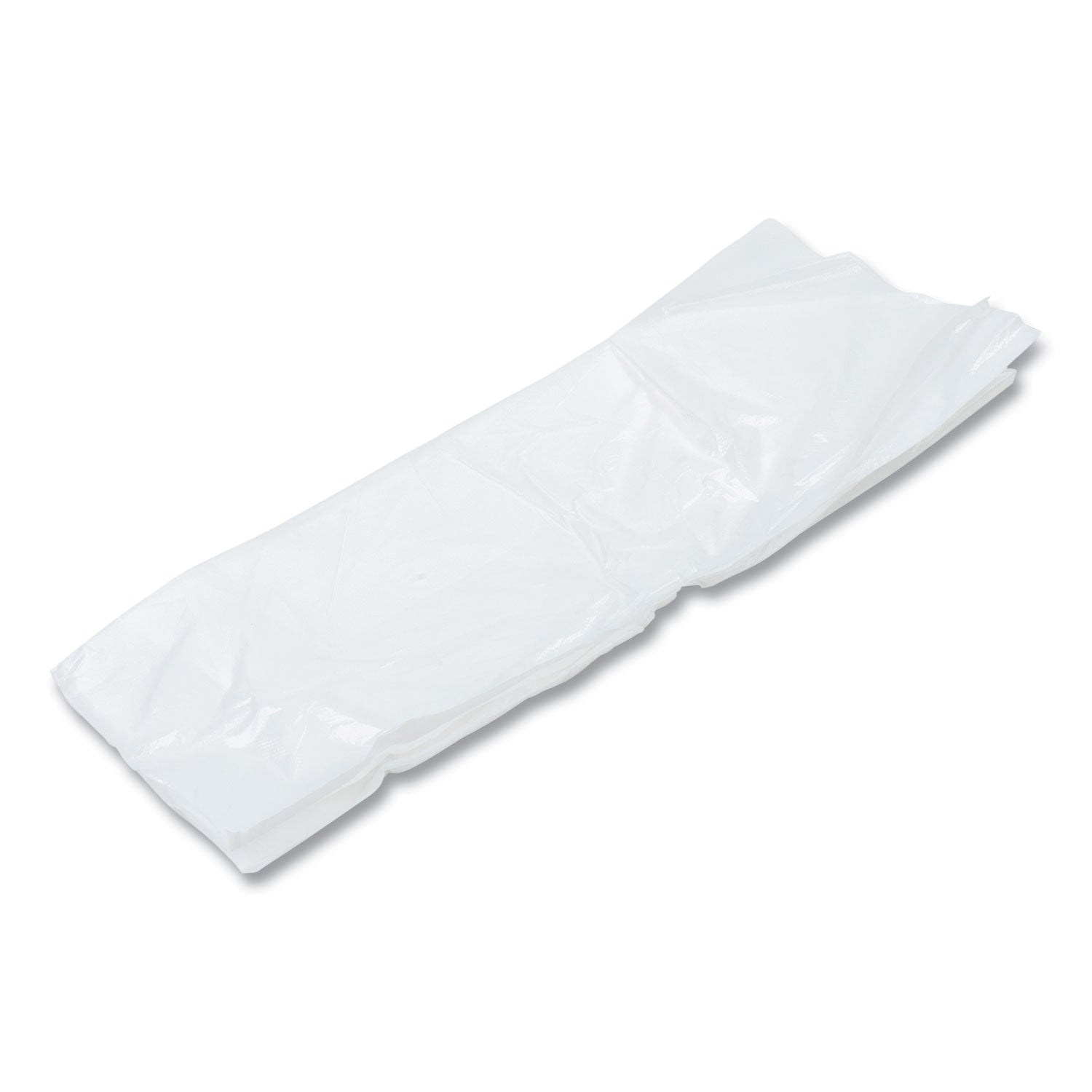 AmerCareRoyal® Poly Apron, 28 x 46,  One Size Fits All, White, 100/Pack, 10 Packs/Carton