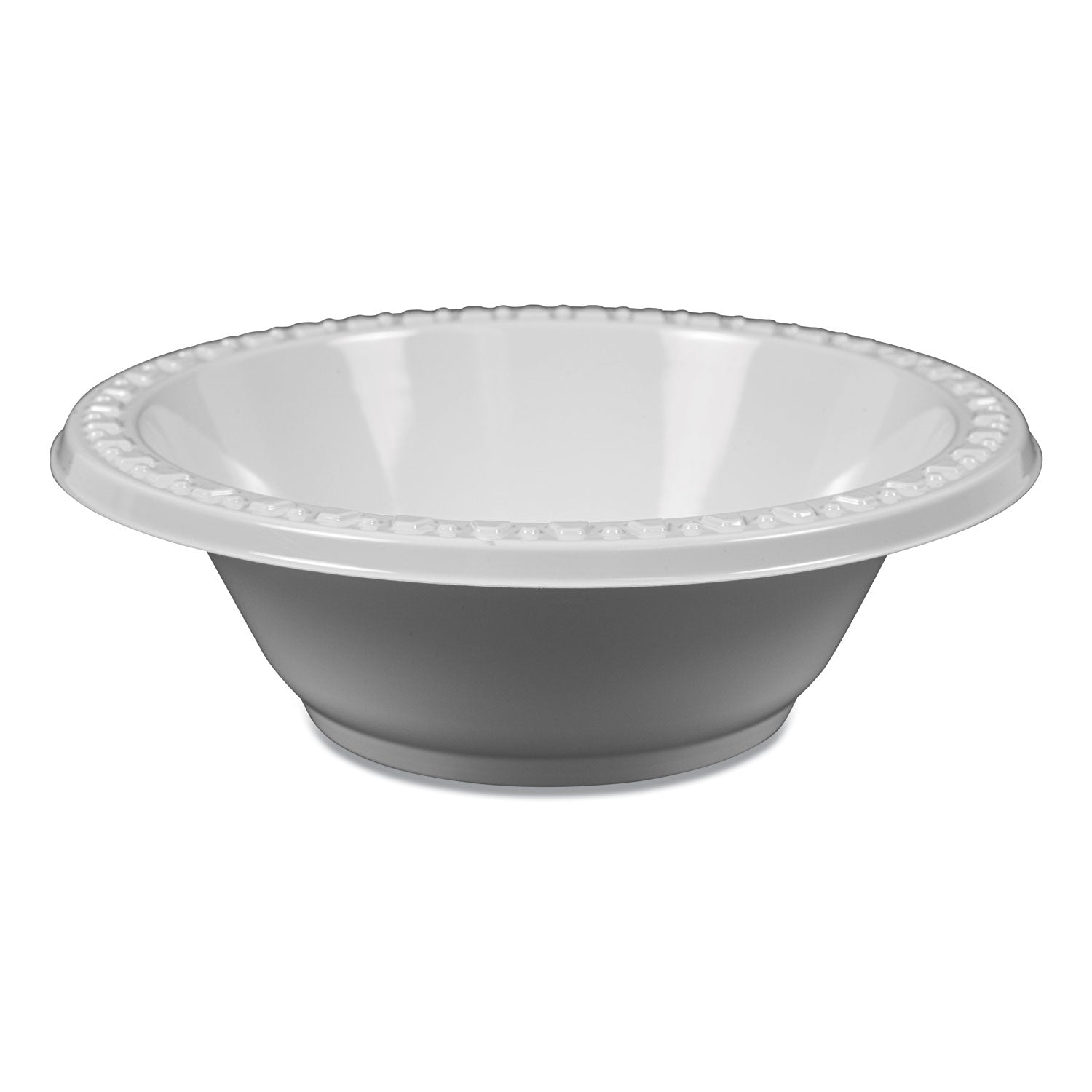 Tablemate® Plastic Dinnerware, Bowls, 5 oz, White, 125/Pack