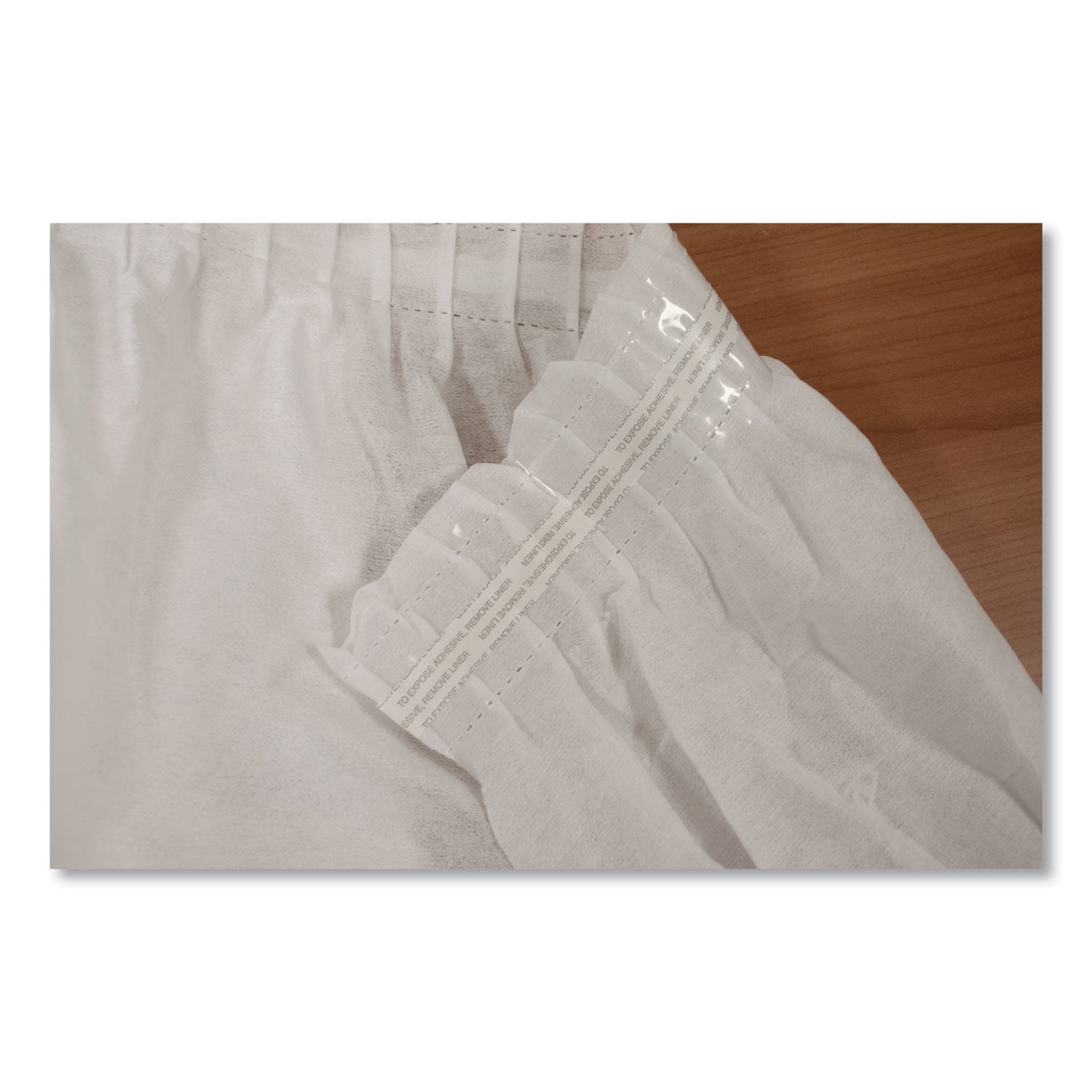 Tablemate® Table Set Linen-Like Table Skirting, Polyester, 29" x 14 ft, White