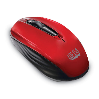 iMouse S50 Wireless Mini Mouse, 2.4 GHz Frequency/33 ft Wireless Range, Left/Right Hand Use, Red Flipcost Flipcost