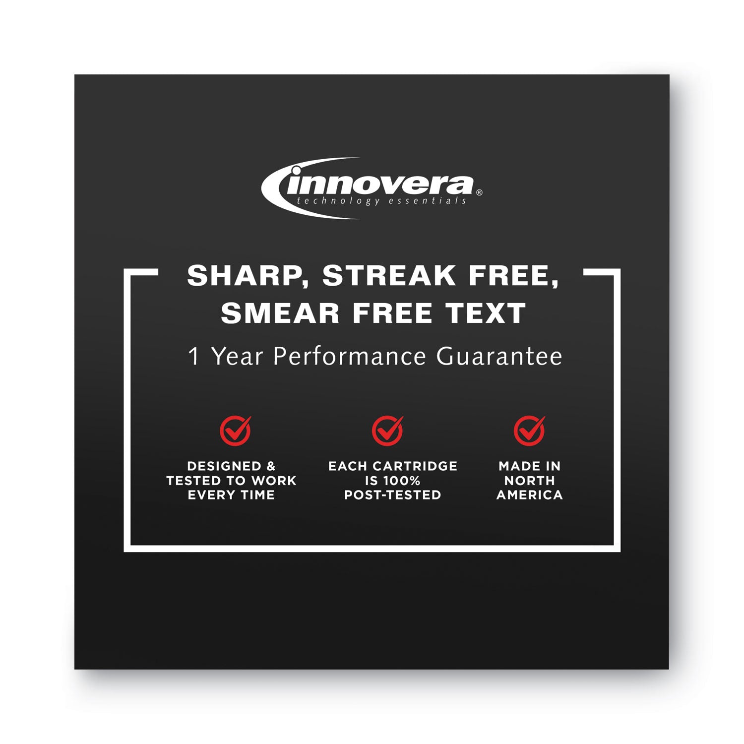 Innovera® Remanufactured Black High-Yield Ink, Replacement for 972XL (F6T84AN), 10,000 Page-Yield