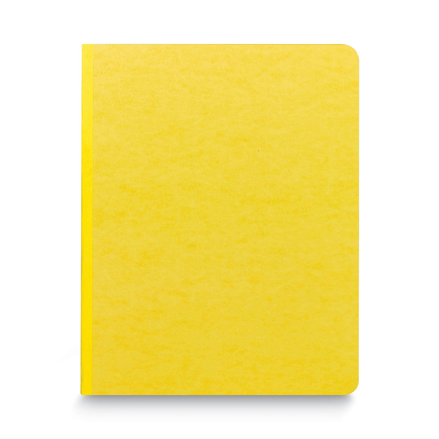 Smead™ Prong Fastener Premium Pressboard Report Cover, Two-Piece Prong Fastener, 3" Capacity, 8.5 x 11, Yellow/Yellow