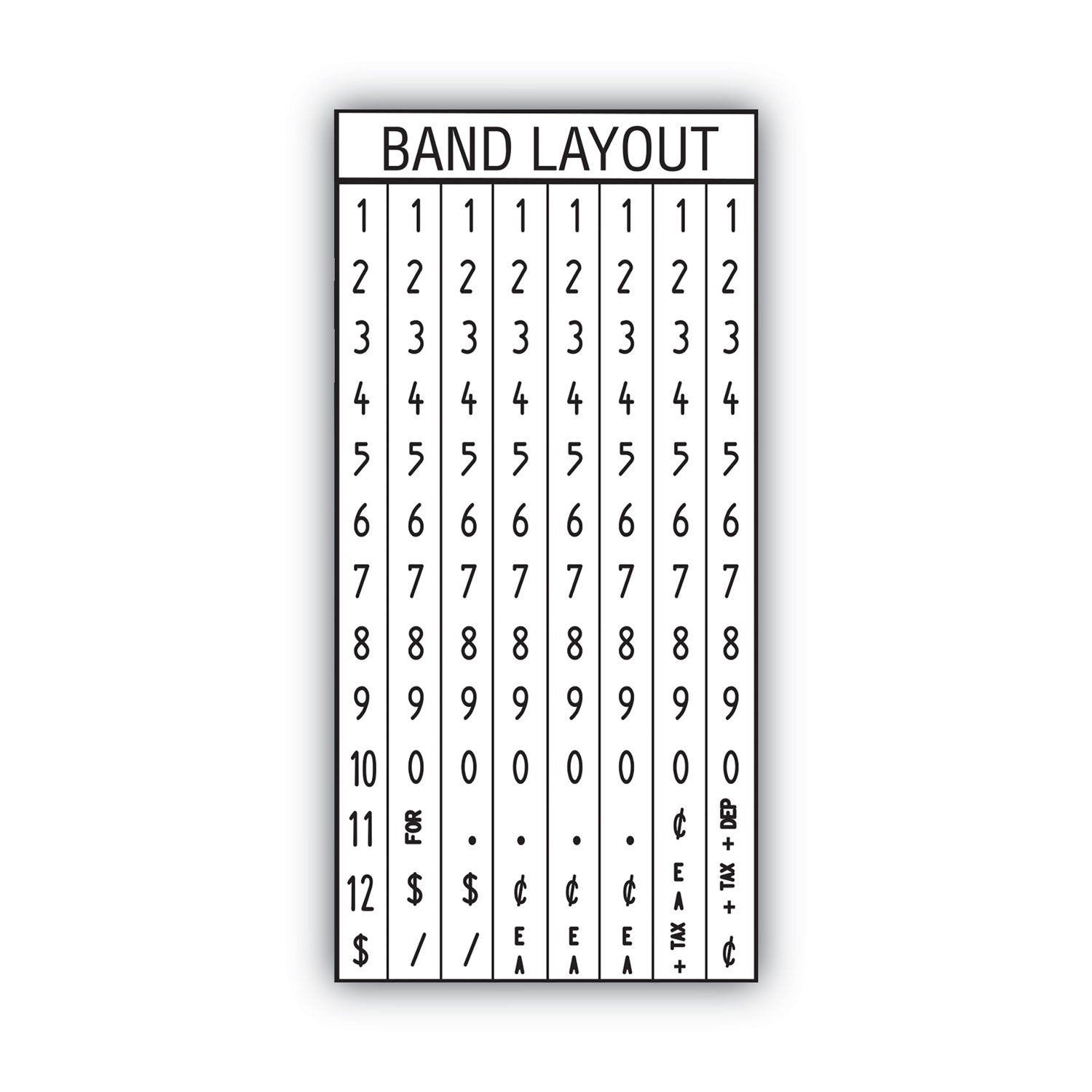 Garvey® Pricemarker Kit, Model 22-8, 1-Line, 8 Characters/Line, 0.81 x 0.44 Label Size