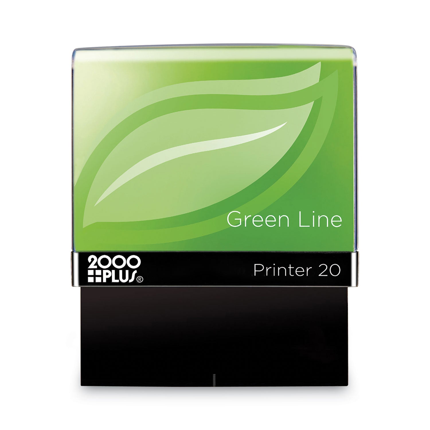 COSCO 2000PLUS® Green Line Message Stamp, Copy, 1.5 x 0.56, Blue