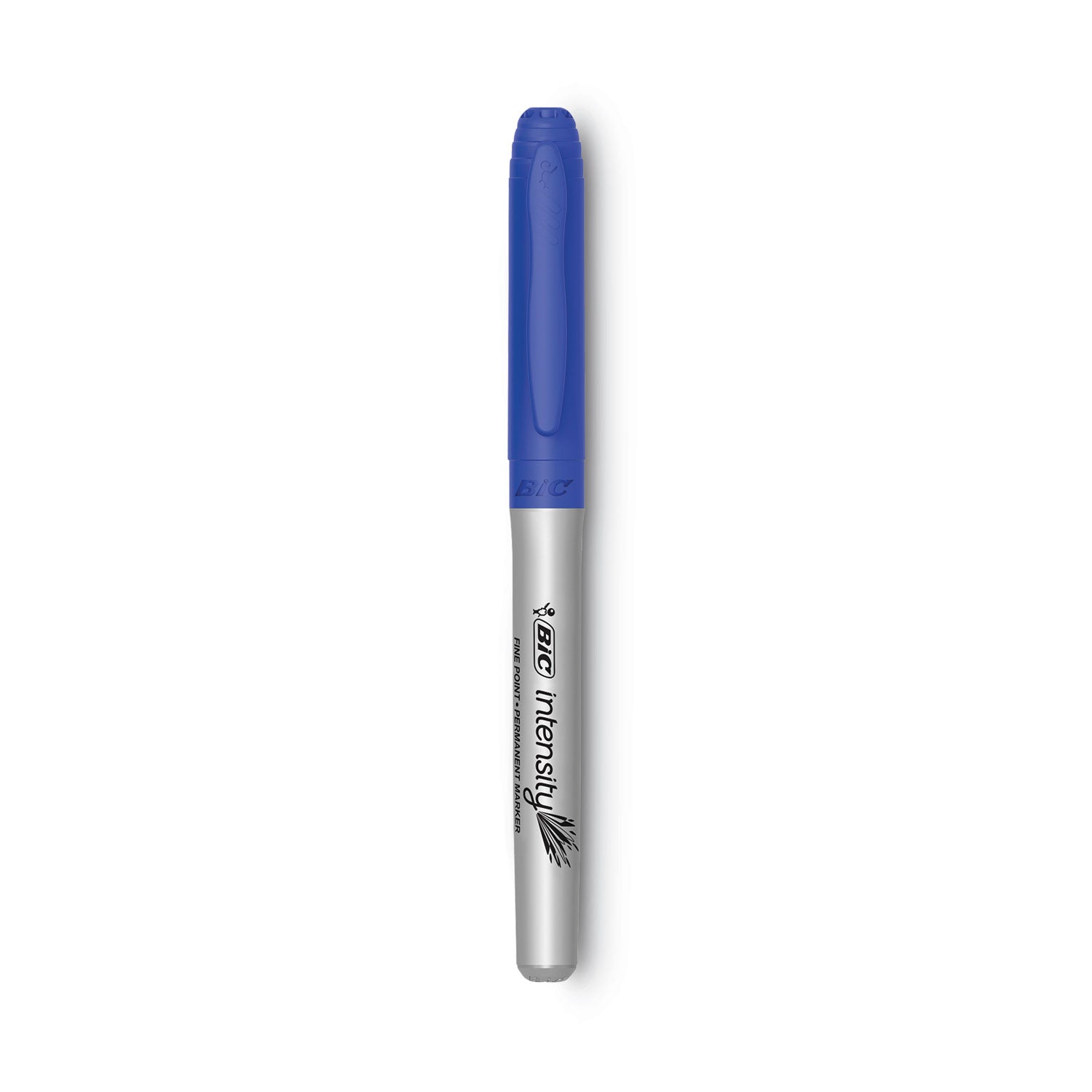 Intensity Fine Tip Permanent Marker, Fine Bullet Tip, Deep Sea Blue, Dozen BIC® Flipcost