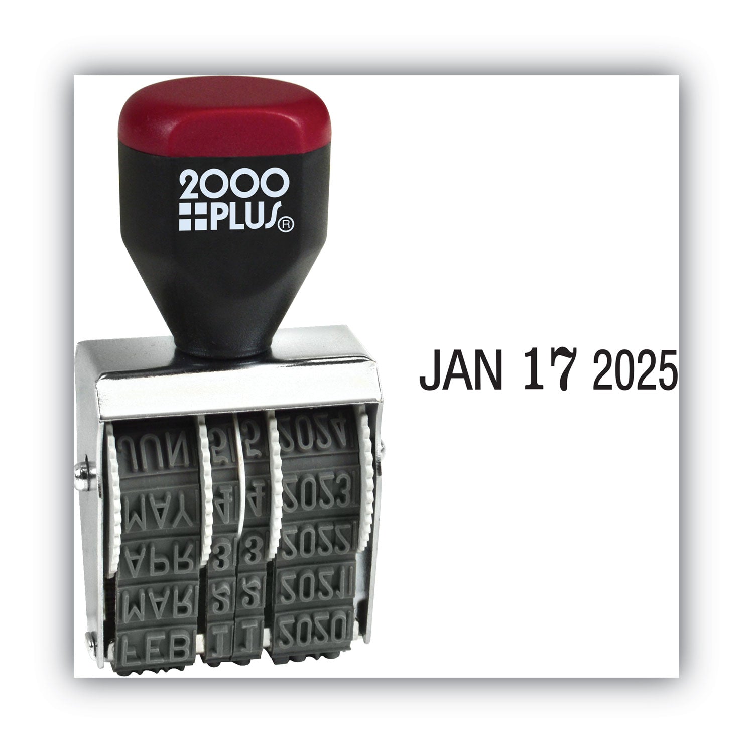 COSCO 2000PLUS® Traditional Date Stamp, Six Years, 1.38" x 0.19"