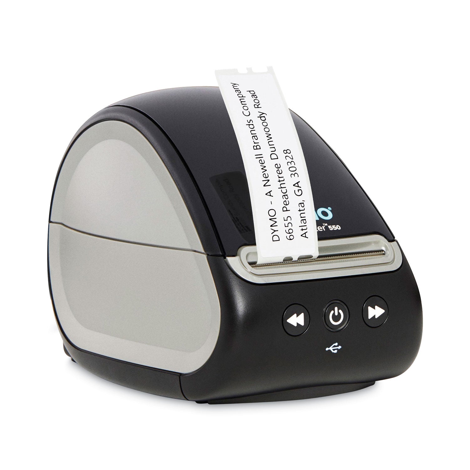 LabelWriter 550 Label Printer, 62 Labels/min Print Speed, 5.34 x 8.5 x 7.38