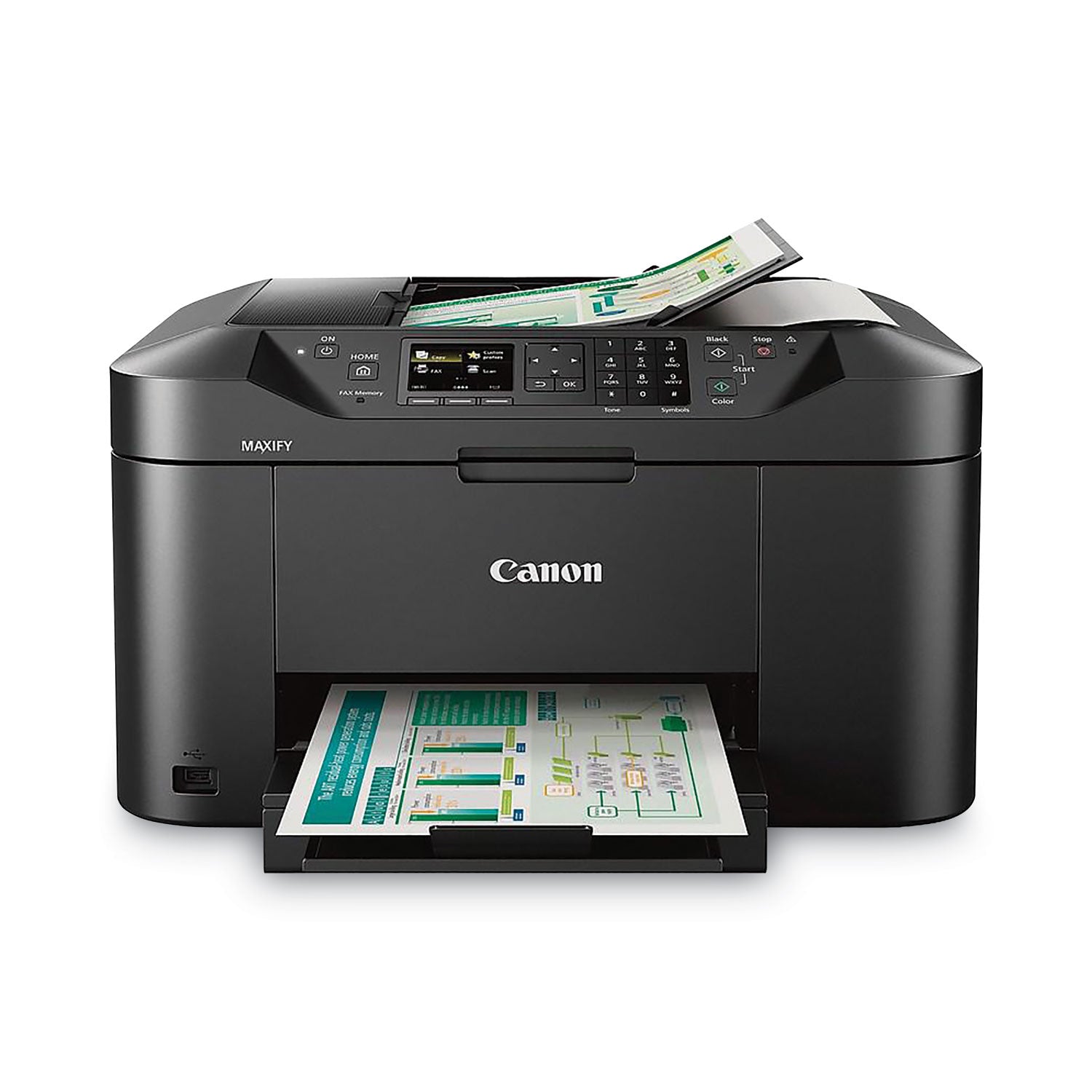 MAXIFY MB2120 Wireless Inkjet All-In-One Printer, Copy/Fax/Print/Scan Canon® Flipcost