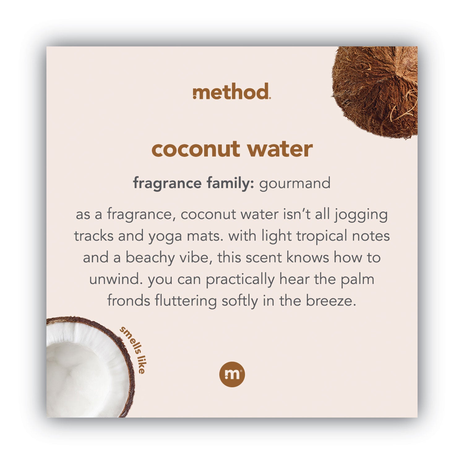 Method® Gel Hand Wash, Coconut Waters Scent, 12 oz