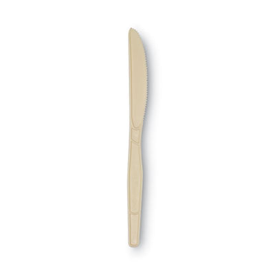SmartStock Plastic Cutlery Refill, Knives, 7", Series-O Mediumweight Bio-Blend Beige, 40/Pack, 24 Packs/Carton Flipcost Flipcost