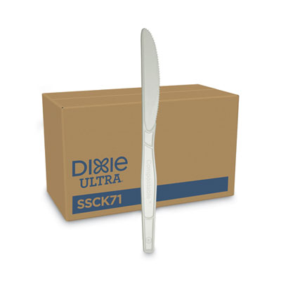 SmartStock Plastic Cutlery Refill, Knife, Natural, 40/Pack, 24 Packs/Carton Flipcost Flipcost