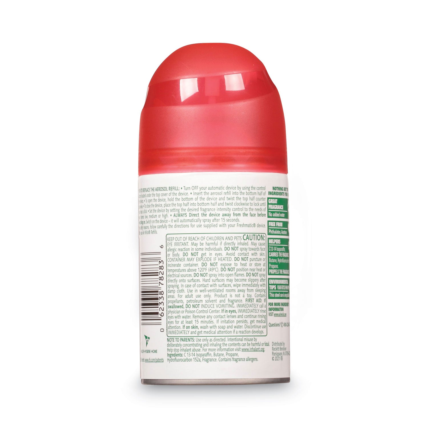 Air Wick® Freshmatic Ultra Automatic Spray Refill, Apple Cinnamon Medley, 5.89 oz Aerosol Spray