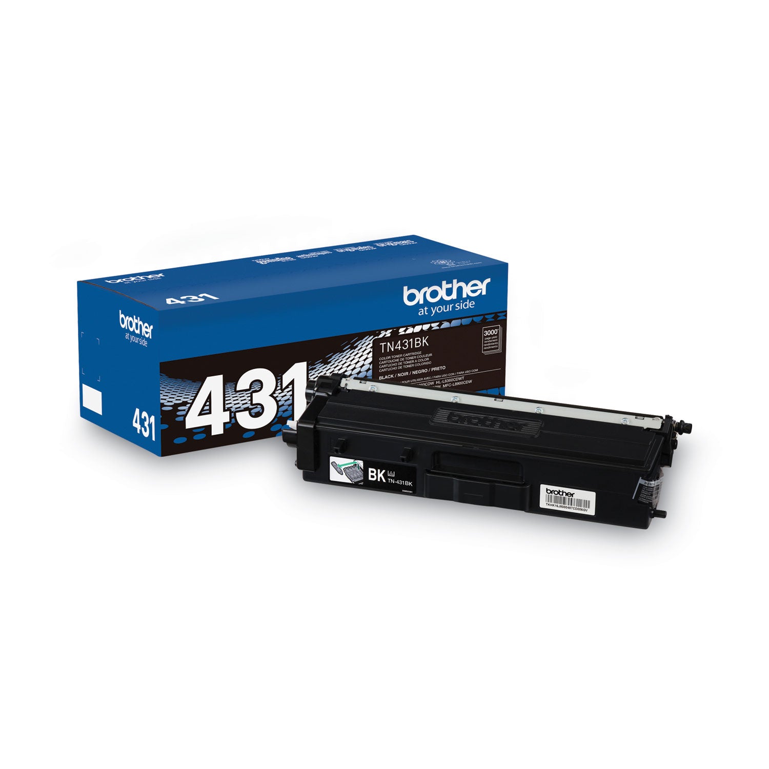 TN431BK Toner, 3,000 Page-Yield, Black