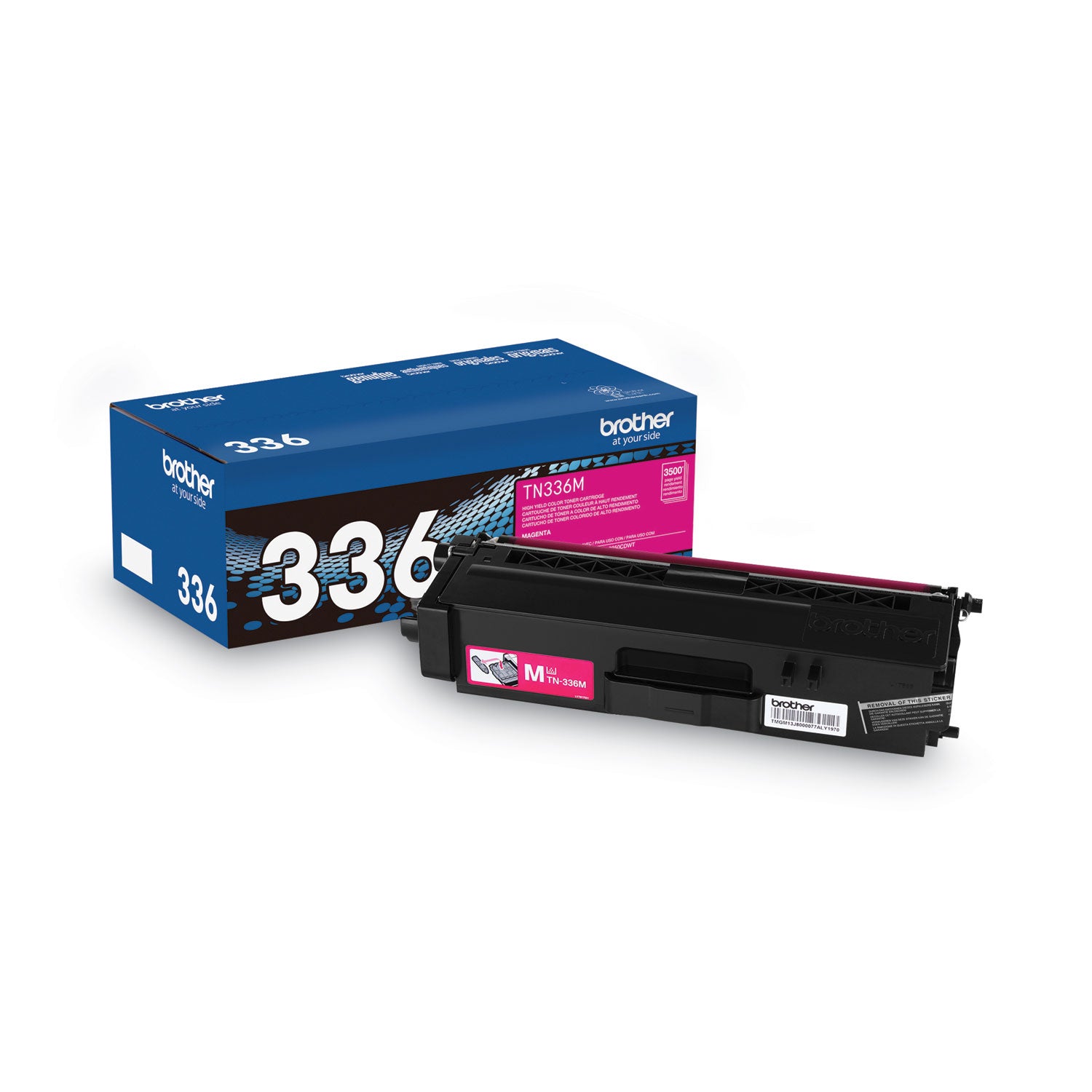 TN336M High-Yield Toner, 3,500 Page-Yield, Magenta