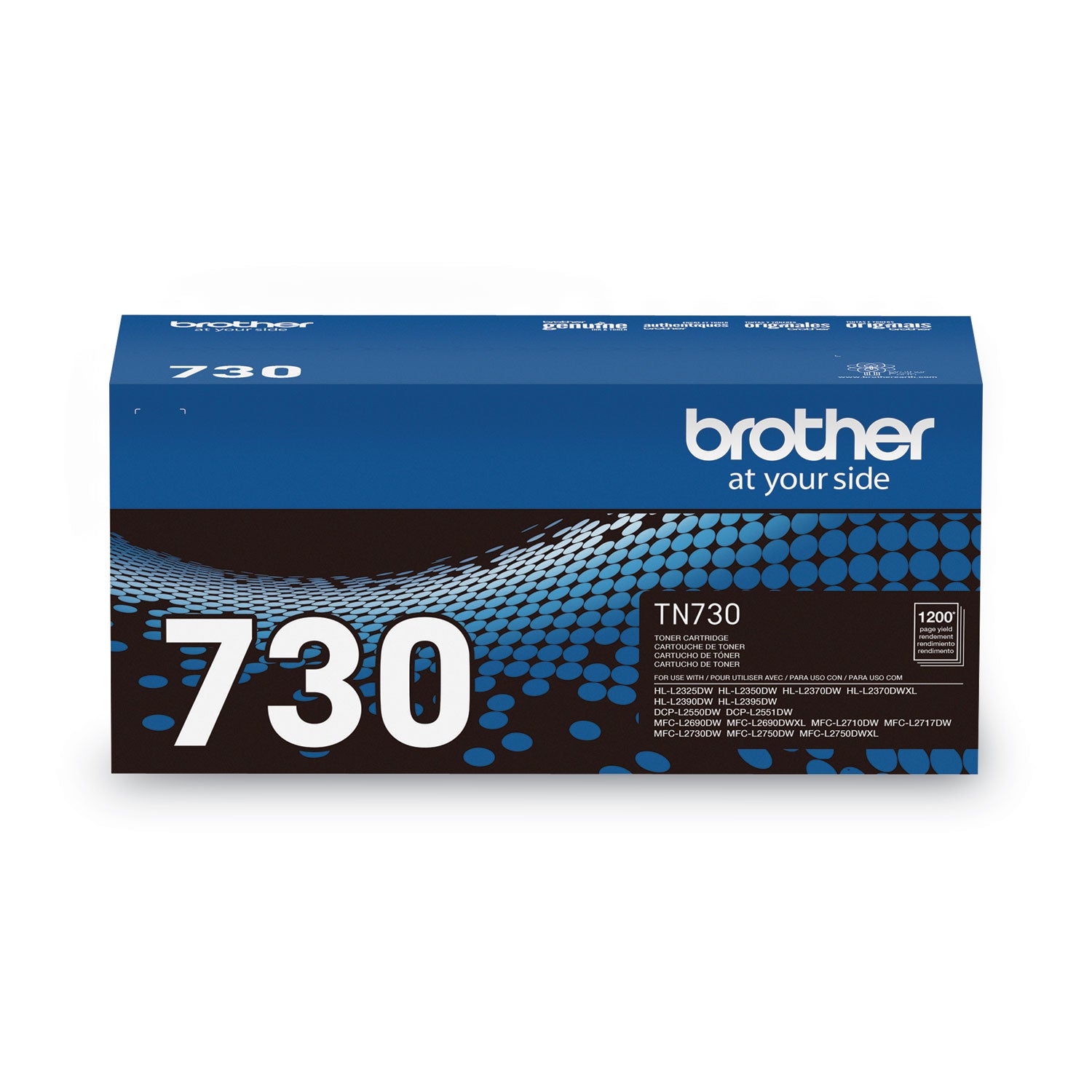 TN730 Toner, 1,200 Page-Yield, Black Brother Flipcost