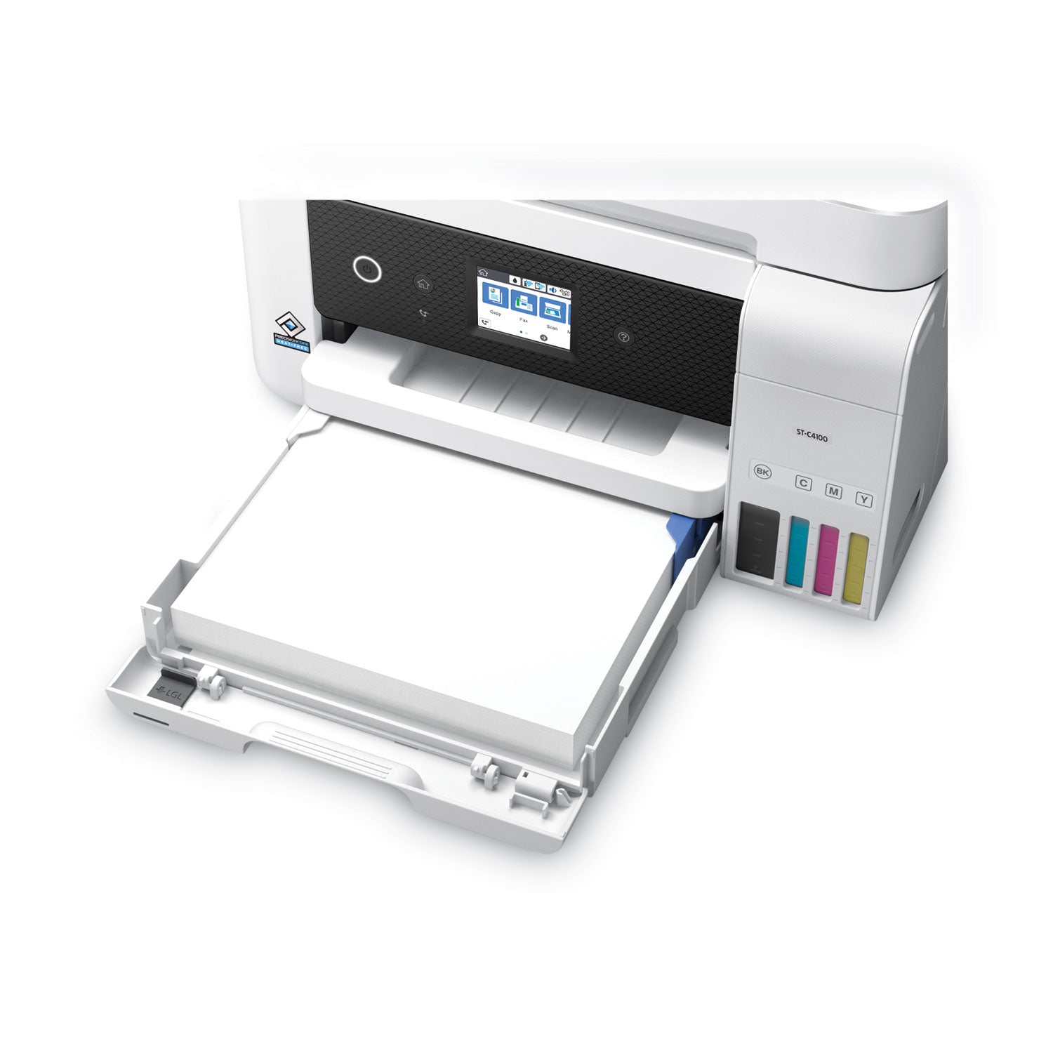 Epson® WorkForce ST-C4100 Supertank Color MFP, Copy/Fax/Print/Scan