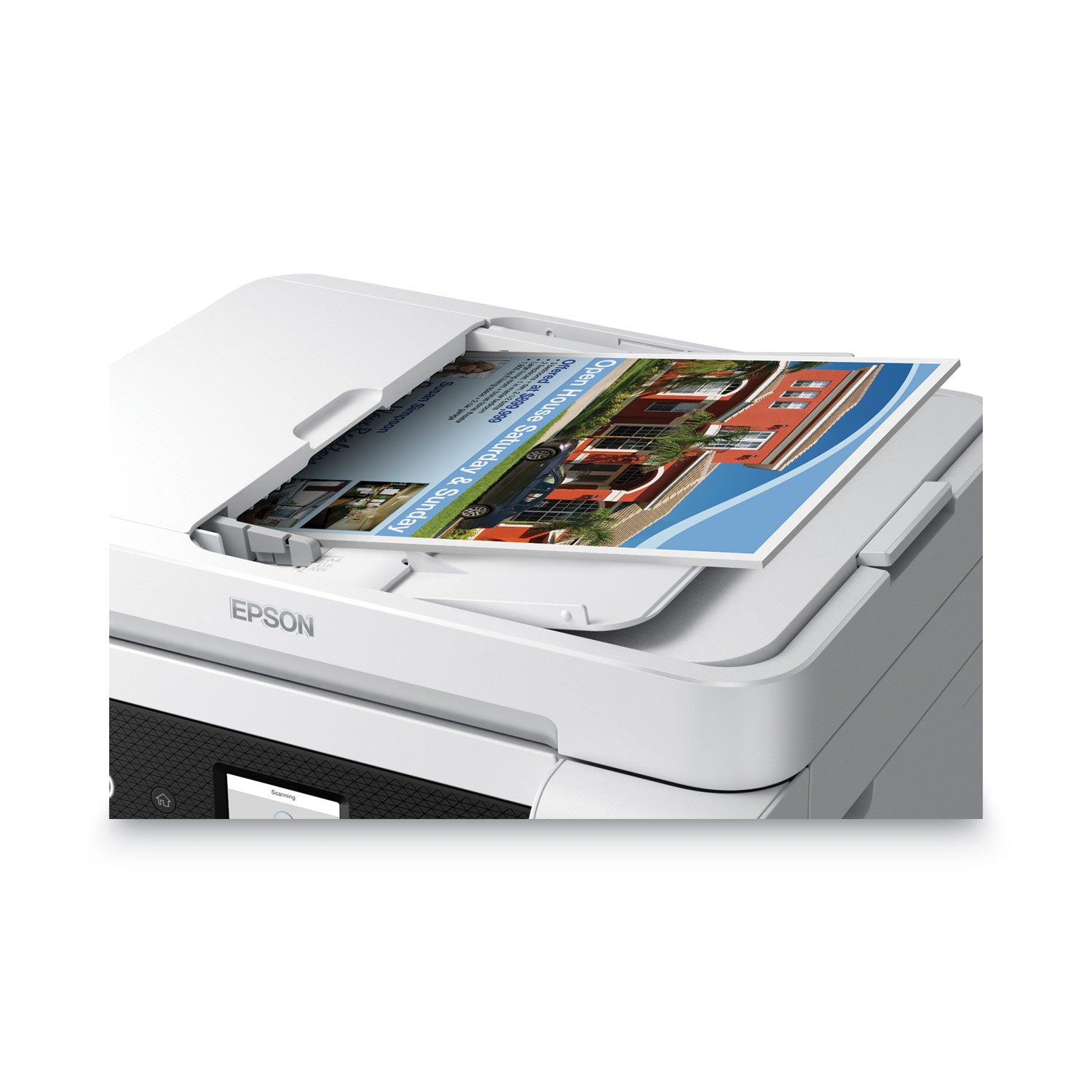 Epson® WorkForce ST-C4100 Supertank Color MFP, Copy/Fax/Print/Scan