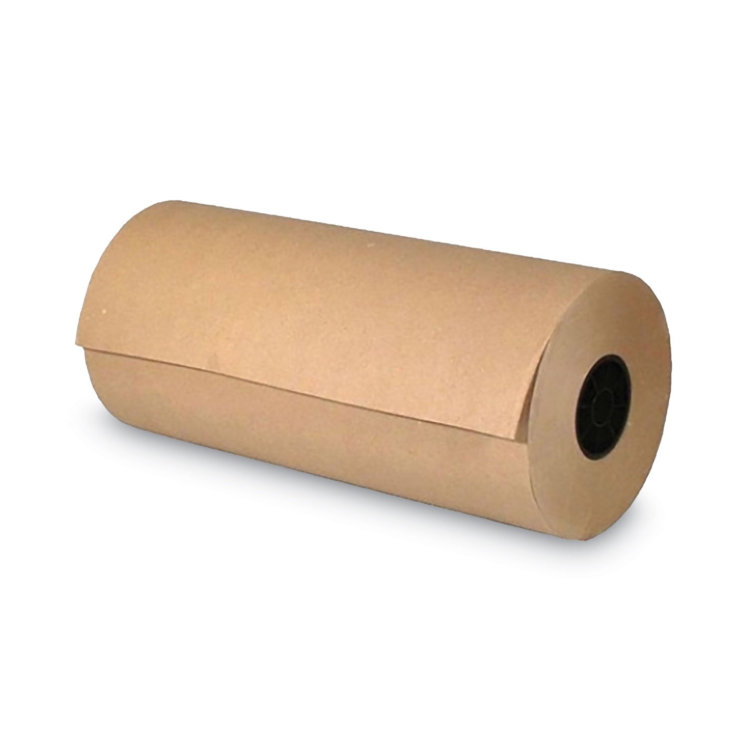 Universal® High-Volume Mediumweight Wrapping Paper Roll, 40 lb Wrapping Weight Stock, 24" x 900 ft, Brown