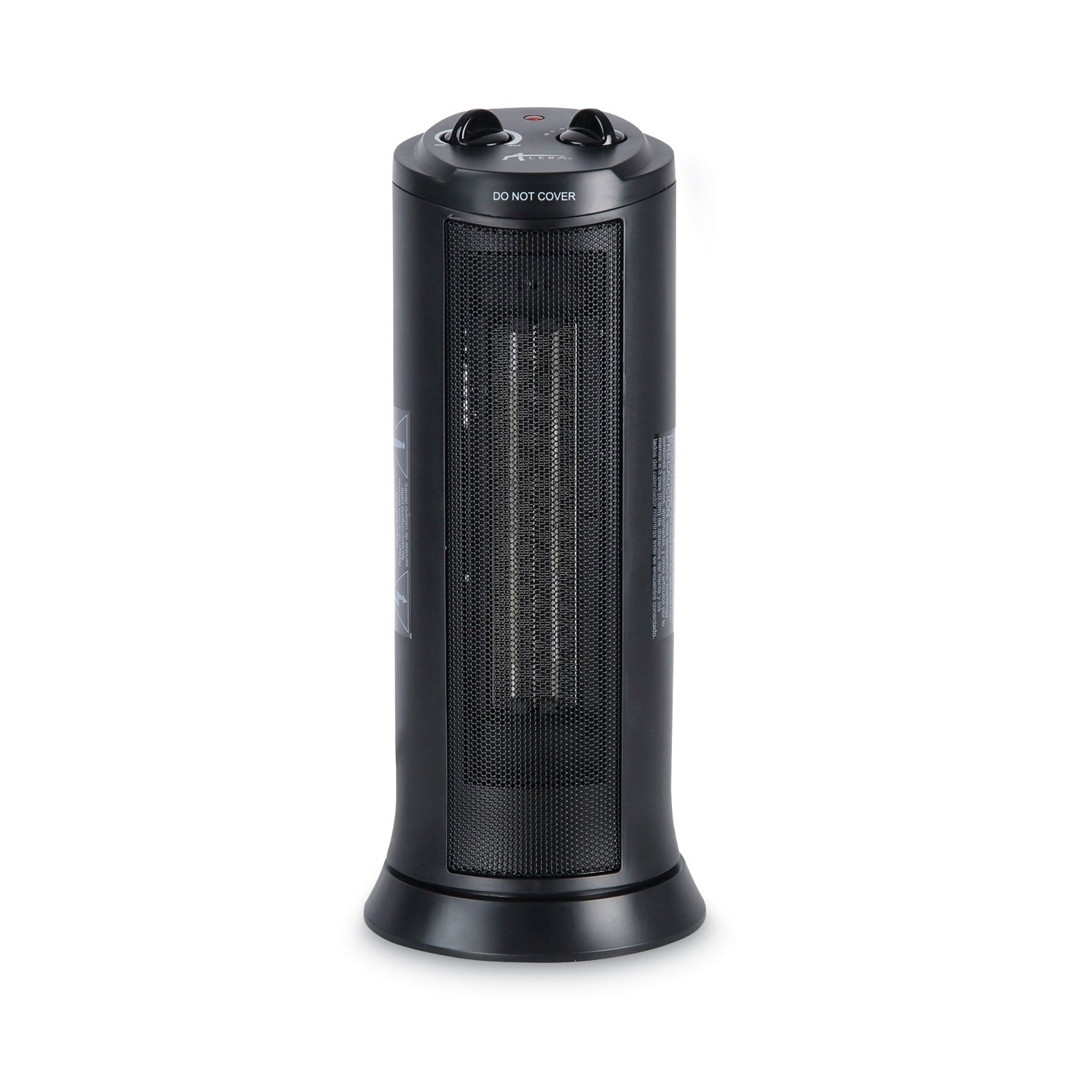 Mini Tower Ceramic Heater, 1,500 W, 7.37 x 7.37 x 17.37, Black