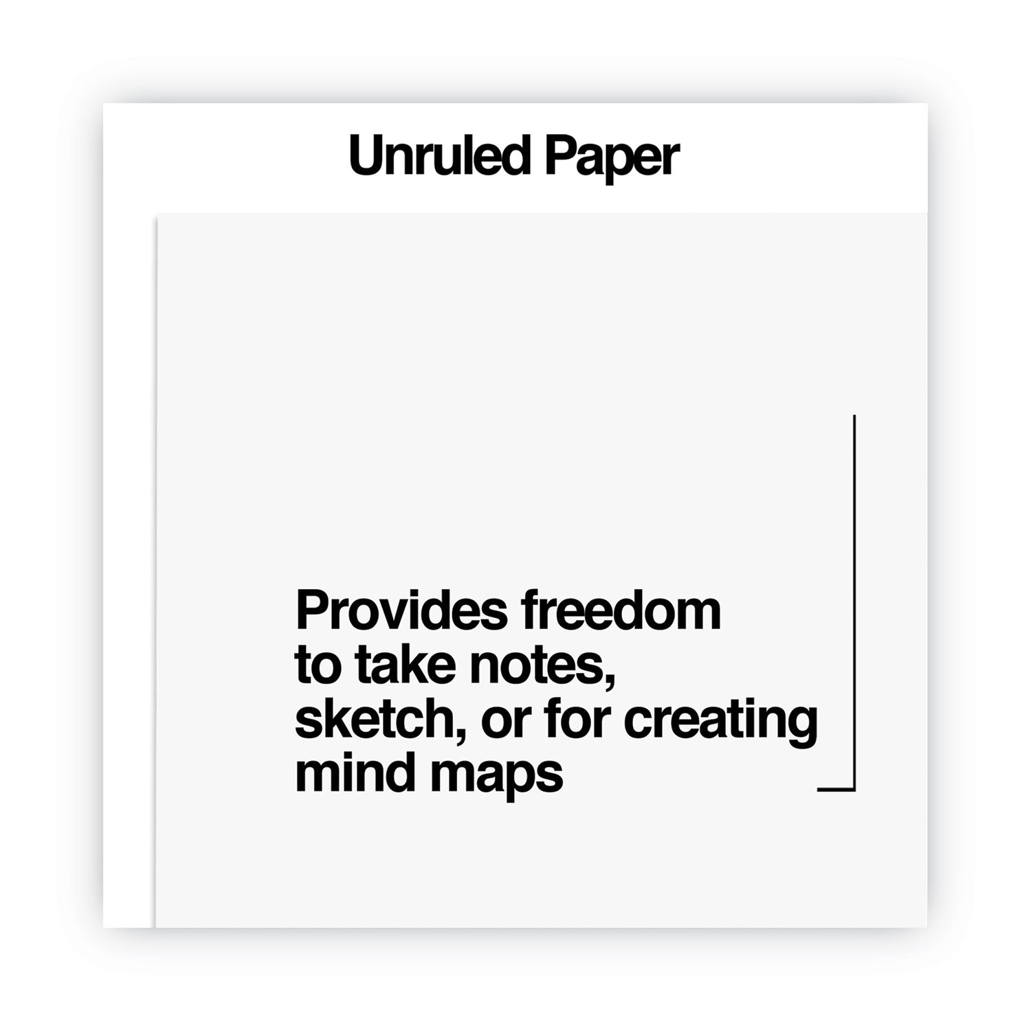 Universal® Scratch Pads, Unruled, 4 x 6, White, 100 Sheets, 12/Pack