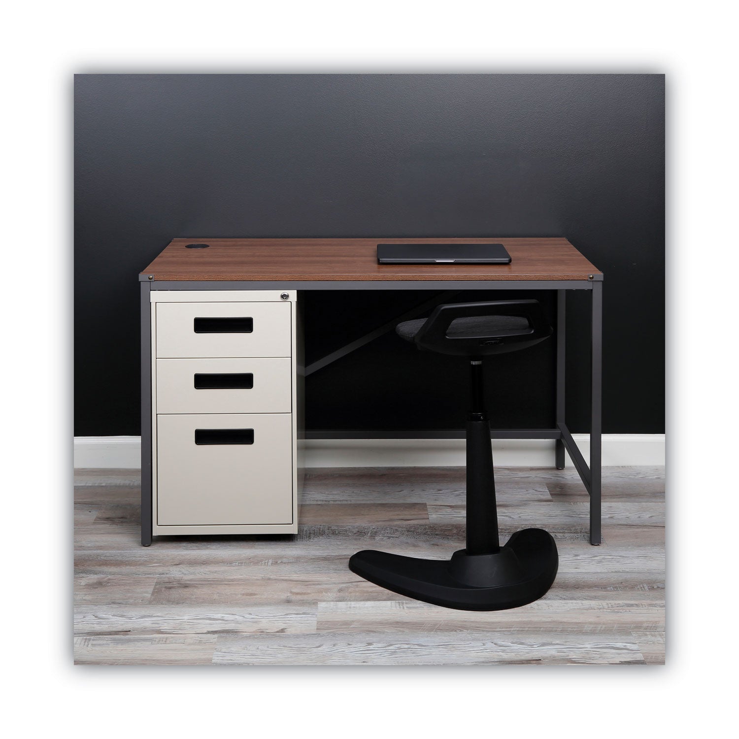 Alera® File Pedestal, Left or Right, 3-Drawers: Box/Box/File, Legal/Letter, Putty, 14.96" x 19.29" x 27.75"