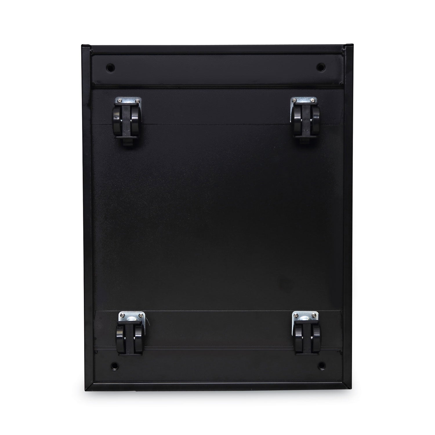 Alera® File Pedestal, Left or Right, 2 Legal/Letter-Size File Drawers, Black, 14.96" x 19.29" x 27.75"