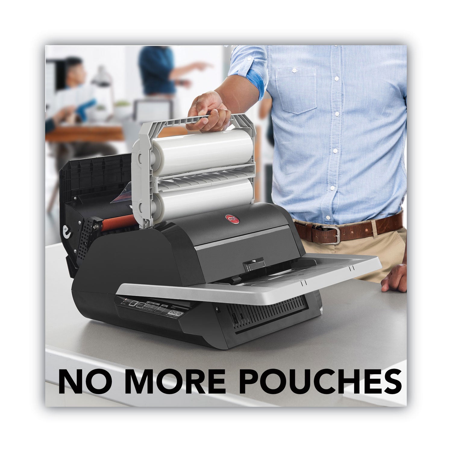 GBC® Foton 30 Automated Pouch-Free Laminator, Two Rollers, 1" Max Document Width, 5 mil Max Document Thickness