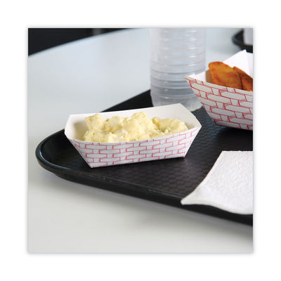 Boardwalk® Paper Food Baskets, 0.5 lb Capacity, Red/White, 1,000/Carton Flipcost Flipcost